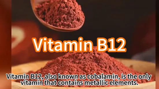 Vitamin B12 Powder/Nutritional Supplement/Food Grade/Pharmaceutical Grade/Cyanocobalamin